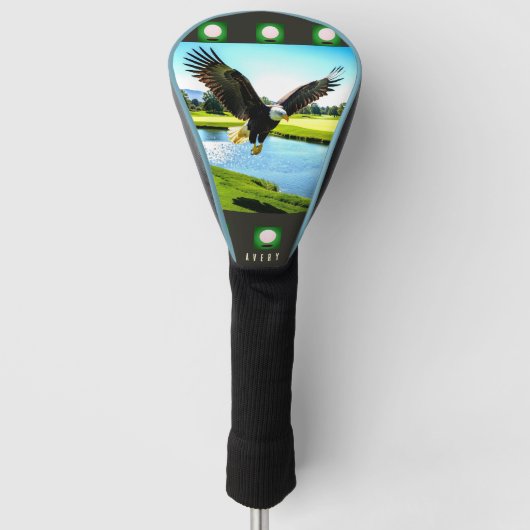 Weißkopfseeadler - Fahrer Golf Headcover (Vorderseite)