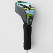 Weißkopfseeadler - Fahrer Golf Headcover (angewinkelt)