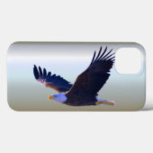 Weißkopfseeadler-Fliegen Case-Mate iPhone Hülle (Rückseite (Horizontal))