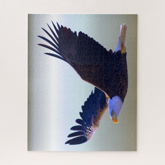Weißkopfseeadler-Fliegen Puzzle (Vertikal)