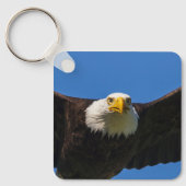 Weißkopfseeadler Flug nah Schlüsselanhänger (Vorderseite)