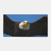 Weißkopfseeadler Flug nah Schreibtischunterlage (Vorderseite)