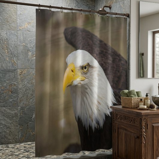 Weißkopfseeadler-Geist – Kühner Duschvorhang