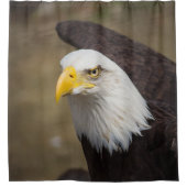 Weißkopfseeadler-Geist – Kühner Duschvorhang (Vorderseite)