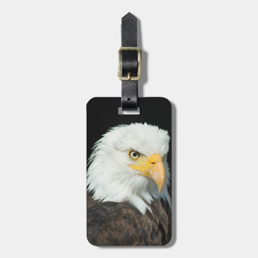 Weißkopfseeadler Gepäckanhänger (Vorderseite vertikal)
