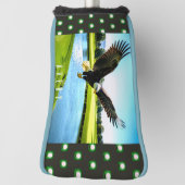 Weißkopfseeadler - Großer Vogel Putter Golf Headcover (Rotieren 90)