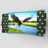 Weißkopfseeadler - Großer Vogel Putter Golf Headcover (Vorderseite)