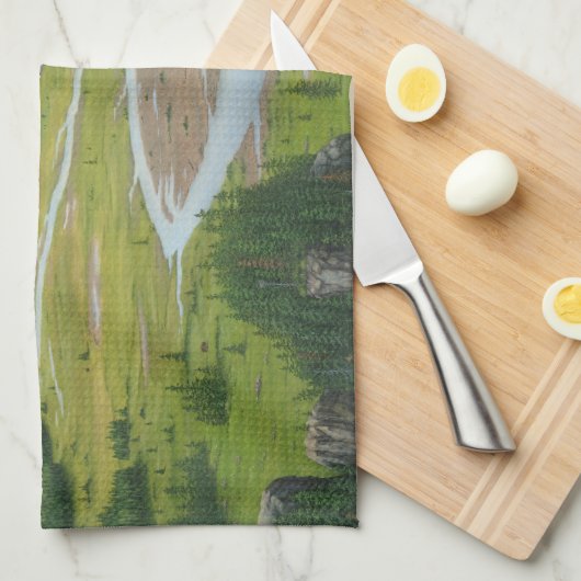 Weißkopfseeadler Handtuch (Viertel Falte)