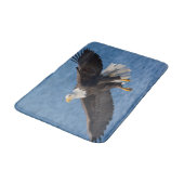 Weißkopfseeadler im Flug Badematte (Schrägansicht)