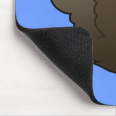 Weißkopfseeadler im Flug Mousepad (Ecke)