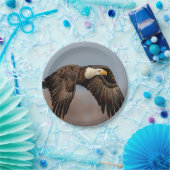 Weißkopfseeadler im Flug Pappteller (Party)