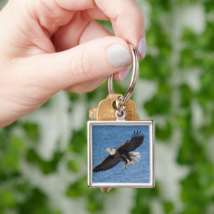 Weißkopfseeadler im Flug Schlüsselanhänger