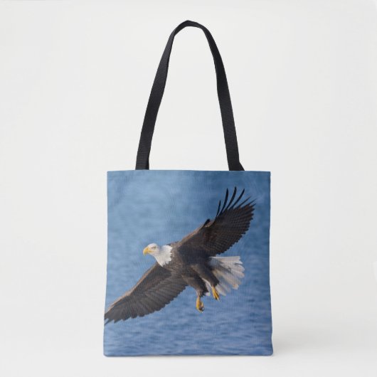 Weißkopfseeadler im Flug Tasche (Vorderseite)