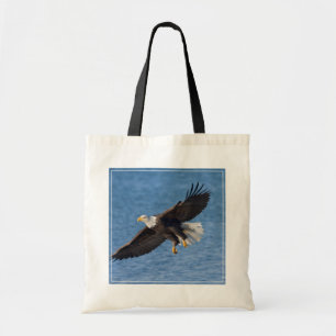 Weißkopfseeadler im Flug Tragetasche