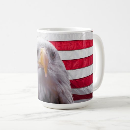 Weißkopfseeadler Kaffeetasse (VorderseiteRechts)