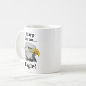 Weißkopfseeadler Kaffeetasse (Vorderseite Links)