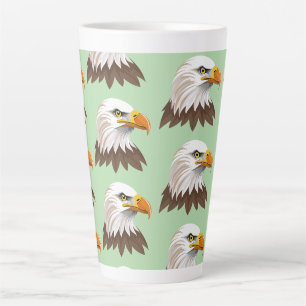 Weißkopfseeadler Kopf Milchtasse