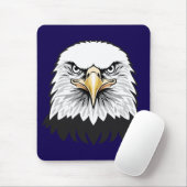 Weißkopfseeadler Kopf Mousepad (Mit Mouse)