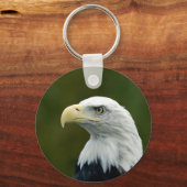 Weißkopfseeadler-Kopf-Schlüsselanhänger Schlüsselanhänger (Vorderseite)