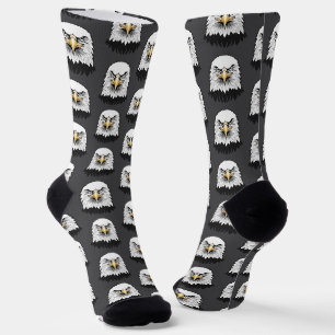 Weißkopfseeadler Kopf Socken