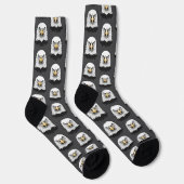 Weißkopfseeadler Kopf Socken (Rechts)