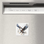 Weißkopfseeadler Magnet (In Situ (Geschirrspüler))