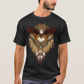 Weißkopfseeadler-Mandala T-Shirt (Vorderseite)