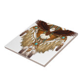 Weißkopfseeadler-Mandala - verbessert Fliese (Seite)