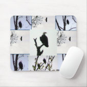 Weißkopfseeadler-Montage Mousepad (Mit Mouse)