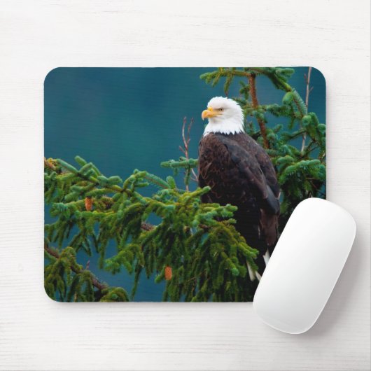 Weißkopfseeadler Mousepad (Mit Mouse)