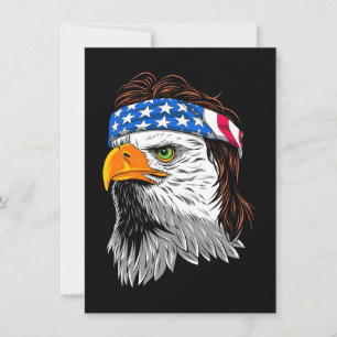 Weißkopfseeadler-Mullet USA Einladung