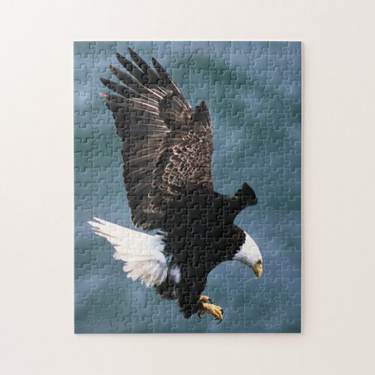 Weißkopfseeadler - nationaler Vogel der Puzzle (Vertikal)