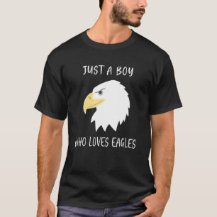 Weißkopfseeadler Nur ein Junge der Adler liebt 2 T-Shirt