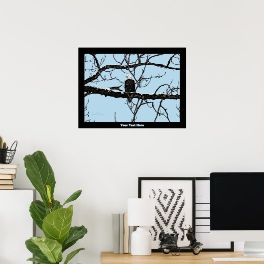 Weißkopfseeadler Poster (Heimbüro)