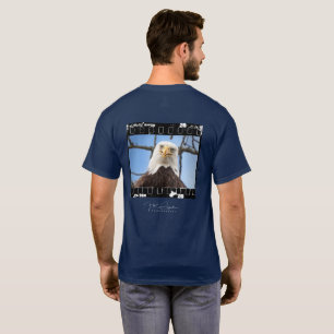 Weißkopfseeadler-Starren-Gesicht-Filmstreifen T-Shirt