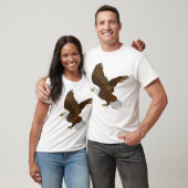 Weißkopfseeadler-Steigen T-Shirt (Unisex)