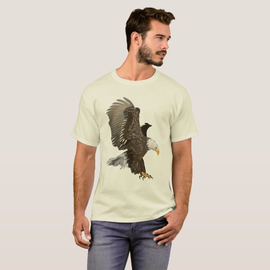 Weißkopfseeadler T-Shirt (Vorne ganz)