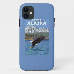 Weißkopfseeadler-Tauchen - Katmai, Alaska Case-Mate iPhone Hülle