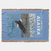 Weißkopfseeadler-Tauchen - Valdez, Alaska Decke (Vorderseite)