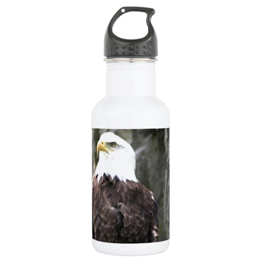 Weißkopfseeadler Trinkflasche (Vorderseite)