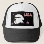 Weißkopfseeadler Truckerkappe (Vorderseite)