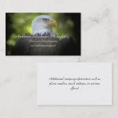 Weißkopfseeadler-Visitenkarte Visitenkarte (Vorne/Hinten)