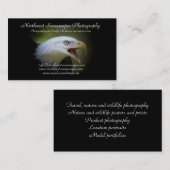 Weißkopfseeadler-Visitenkarte Visitenkarte (Vorne/Hinten)