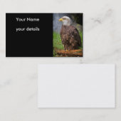 Weißkopfseeadler-Visitenkarten Visitenkarte (Vorne/Hinten)