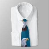 Weißkopfseeadler-Vogel kundengerecht Krawatte (Gebunden)