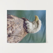 Weißkopfseeadler-Wand-Tapisserie Wandteppich (Vorderseite (Horizontal))