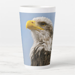 Weißkopfseeadler-Wildnis-Porträtkunst Milchtasse