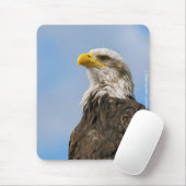 Weißkopfseeadler-Wildnis-Porträtkunst Mousepad (Mit Mouse)