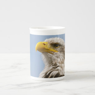 Weißkopfseeadler-Wildnis-Porträtkunst Porzellantasse