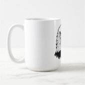 Weißkopfseeadlerkopf Kaffeetasse (Links)